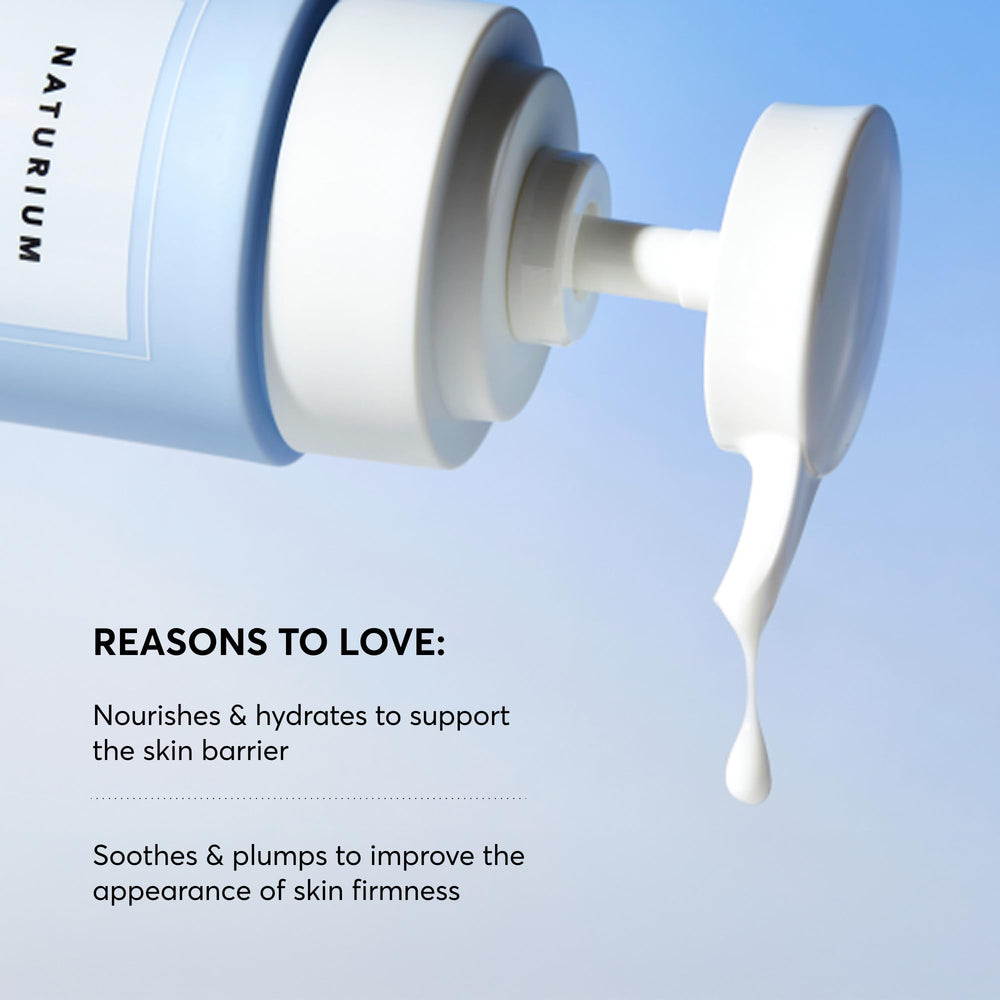 Naturium Urea 5% Body Serum milky texture spreading on skin