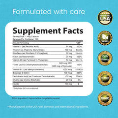 NaturaLife Labs capsules ready to swallow with water for convenient daily nutrition.