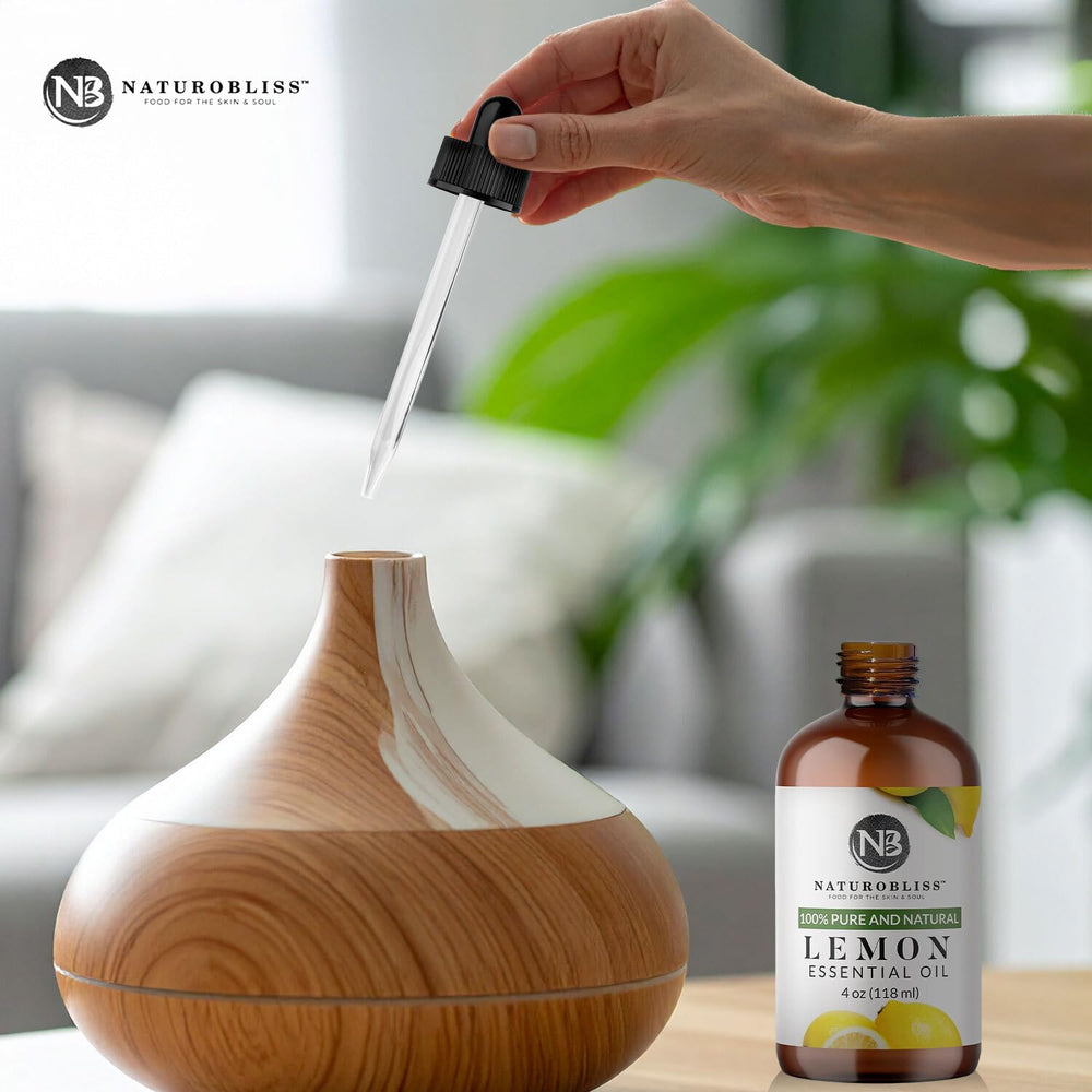 NaturoBliss lemon oil blends well with eucalyptus and lavender.