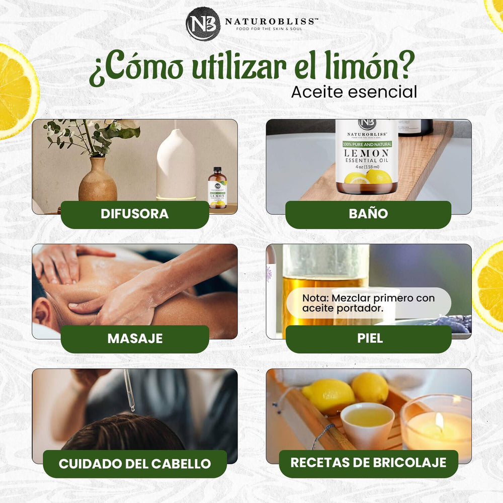 NaturoBliss lemon oil lab-tested label ensures purity and quality.