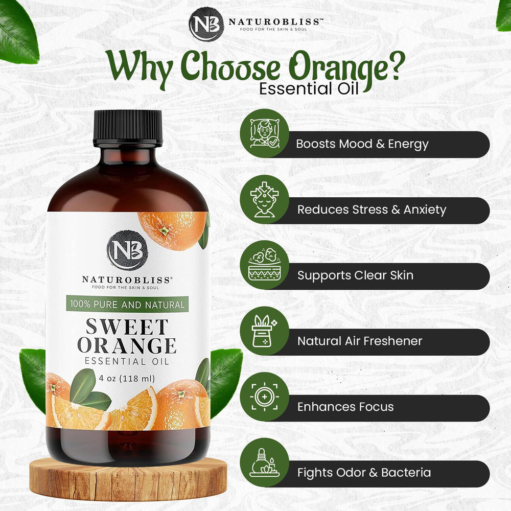NaturoBliss amber glass bottle protects oil from light during storage