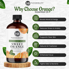 NaturoBliss amber glass bottle protects oil from light during storage