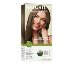 Naturtint 7A packaging shows natural color system for salon-quality at-home color.
