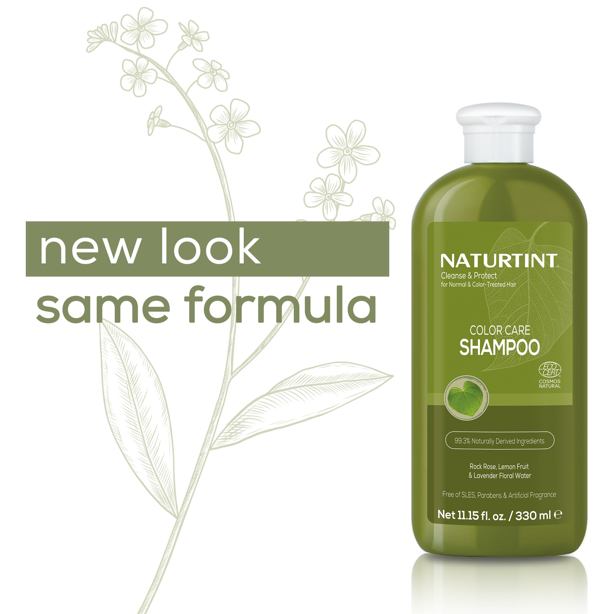 Naturtint Color Care Shampoo after washing reveals silky, healthy-looking hair