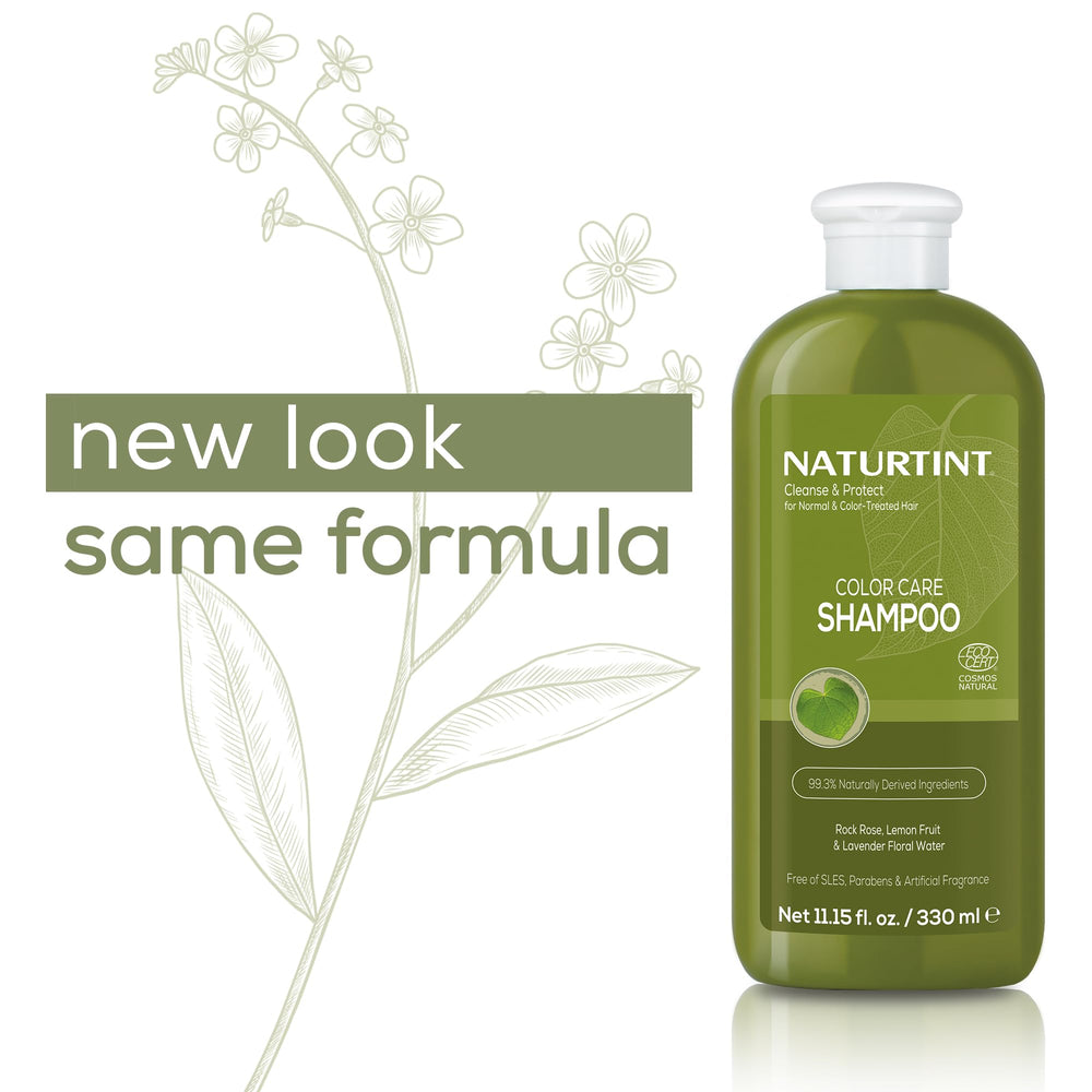 Naturtint Color Care Shampoo after washing reveals silky, healthy-looking hair