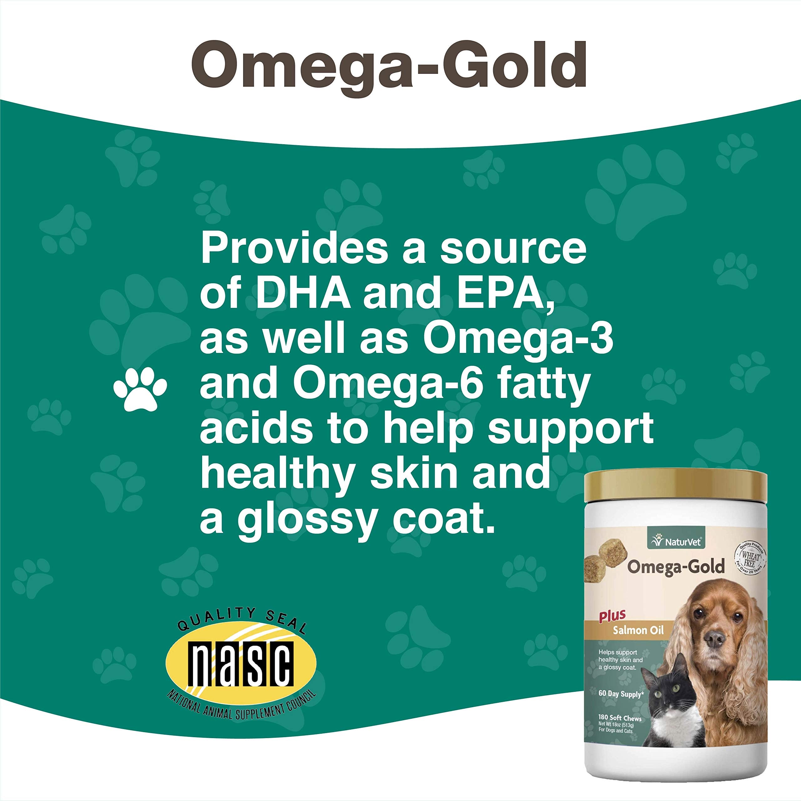 NaturVet Omega-Gold Plus salmon oil close-up reveals rich omega content.