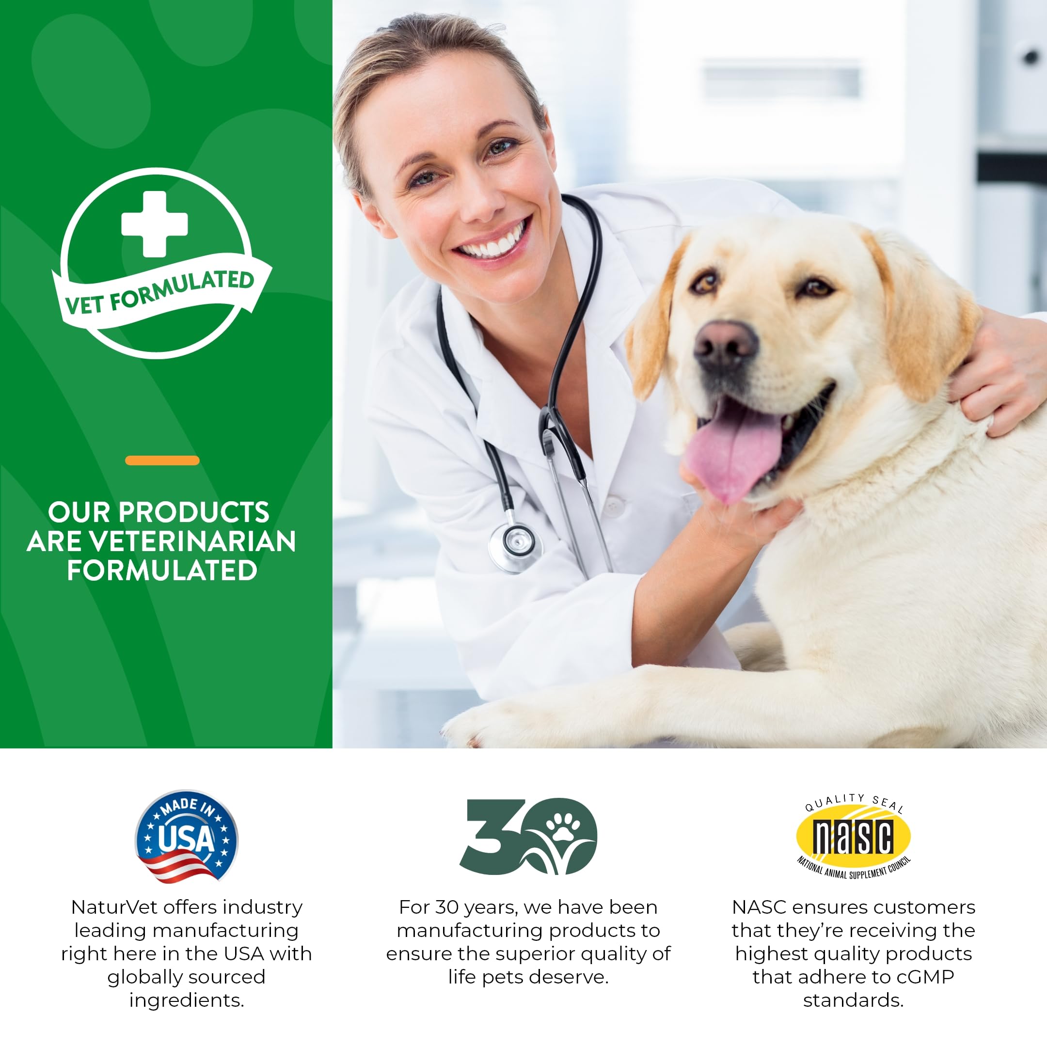 NaturVet PB6 daily bites offer tasty, convenient GI support for dogs.