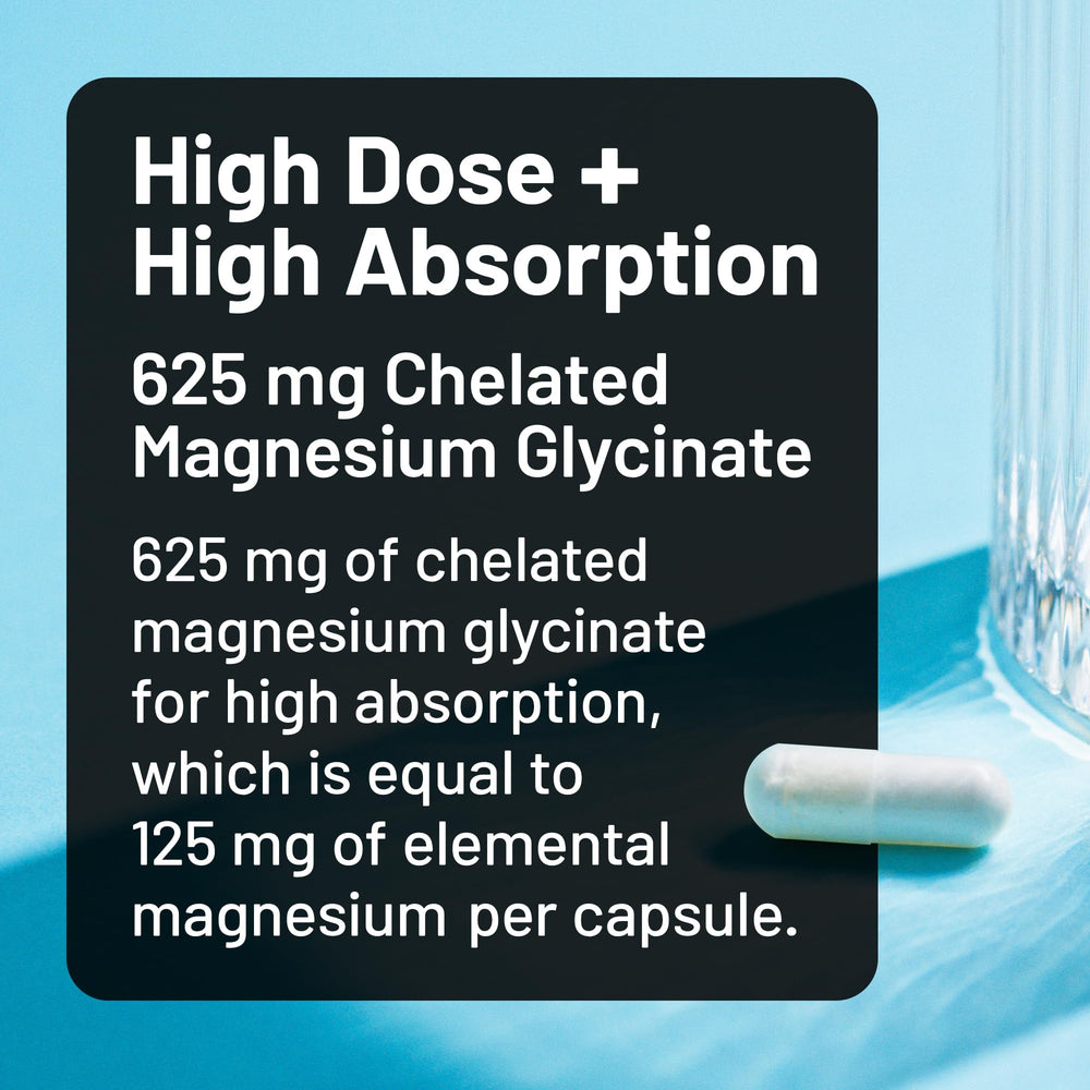 NatureWise Magnesium Glycinate ingredients label indicates vegan, non-GMO formulation.