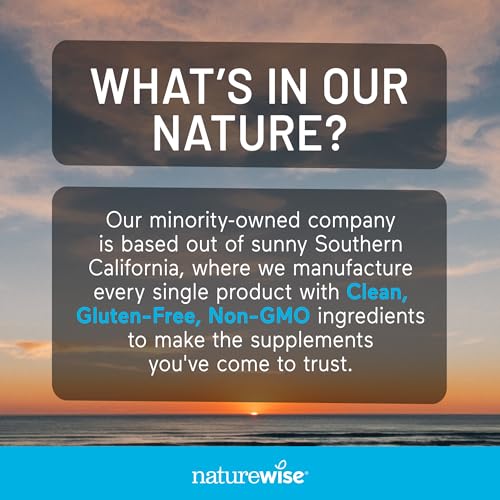 USA-made facility seal on NatureWise product packaging
