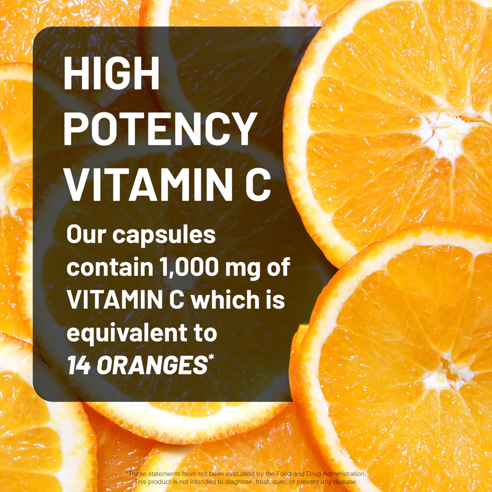 NatureWise Vitamin C 1000mg vegan capsules supporting skin health.