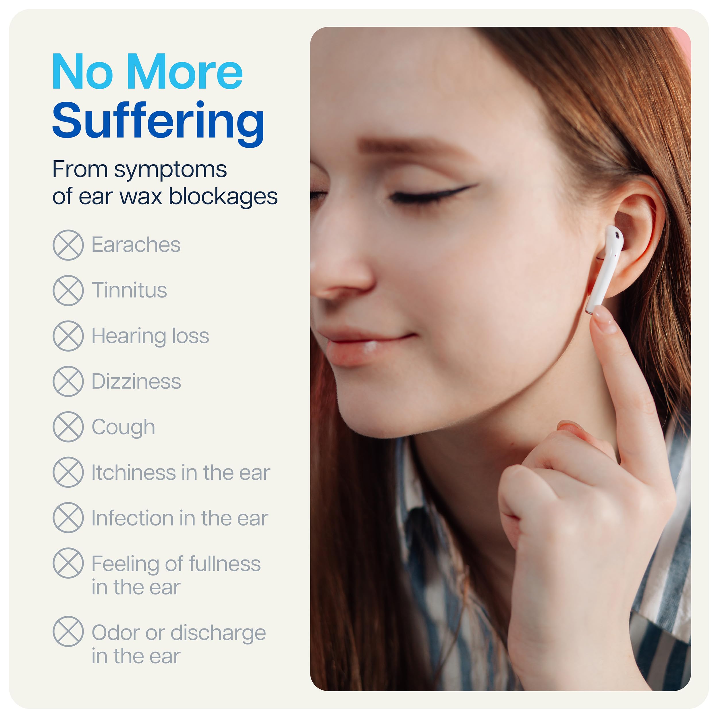 NAVEH PHARMA CleanEars family-use image shows suitability from babies to adults
