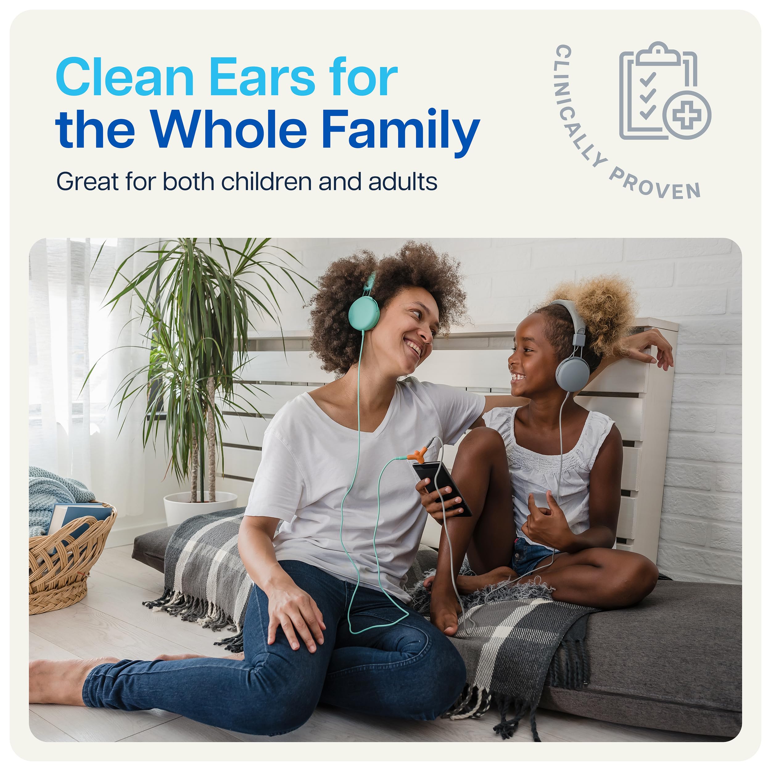 NAVEH PHARMA CleanEars soothing odor scene for a comfortable daily routine