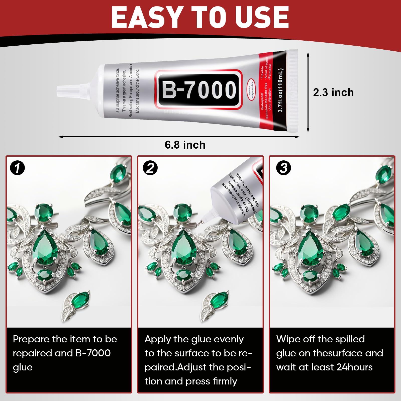 Navona 110ml B7000 bottle ideal for many crafts.