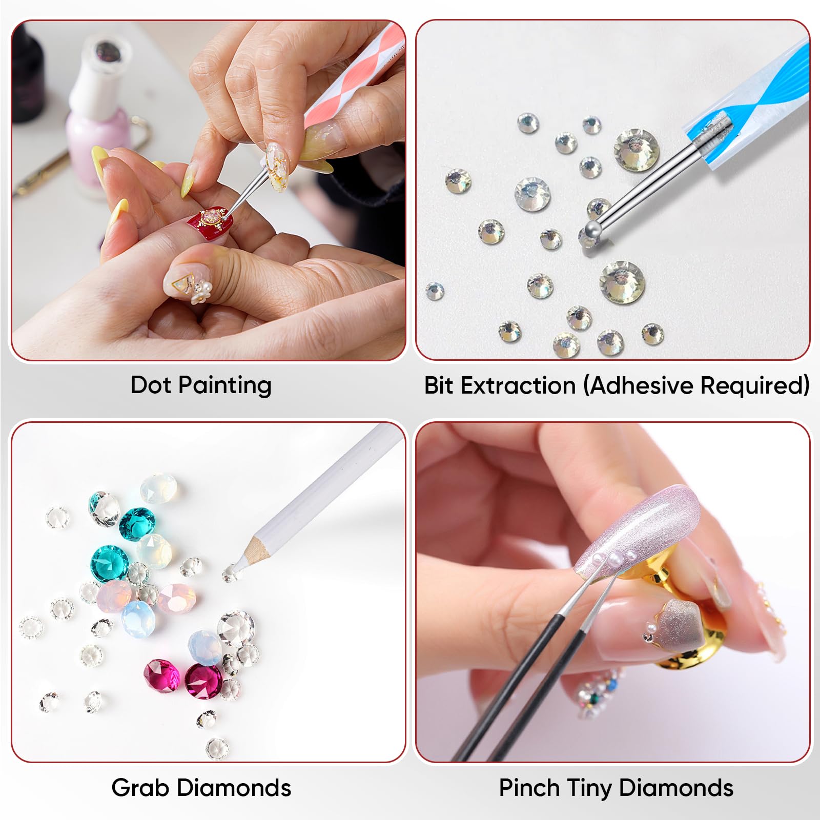 Navona multipurpose adhesive for jewelry, nails, and crafts.