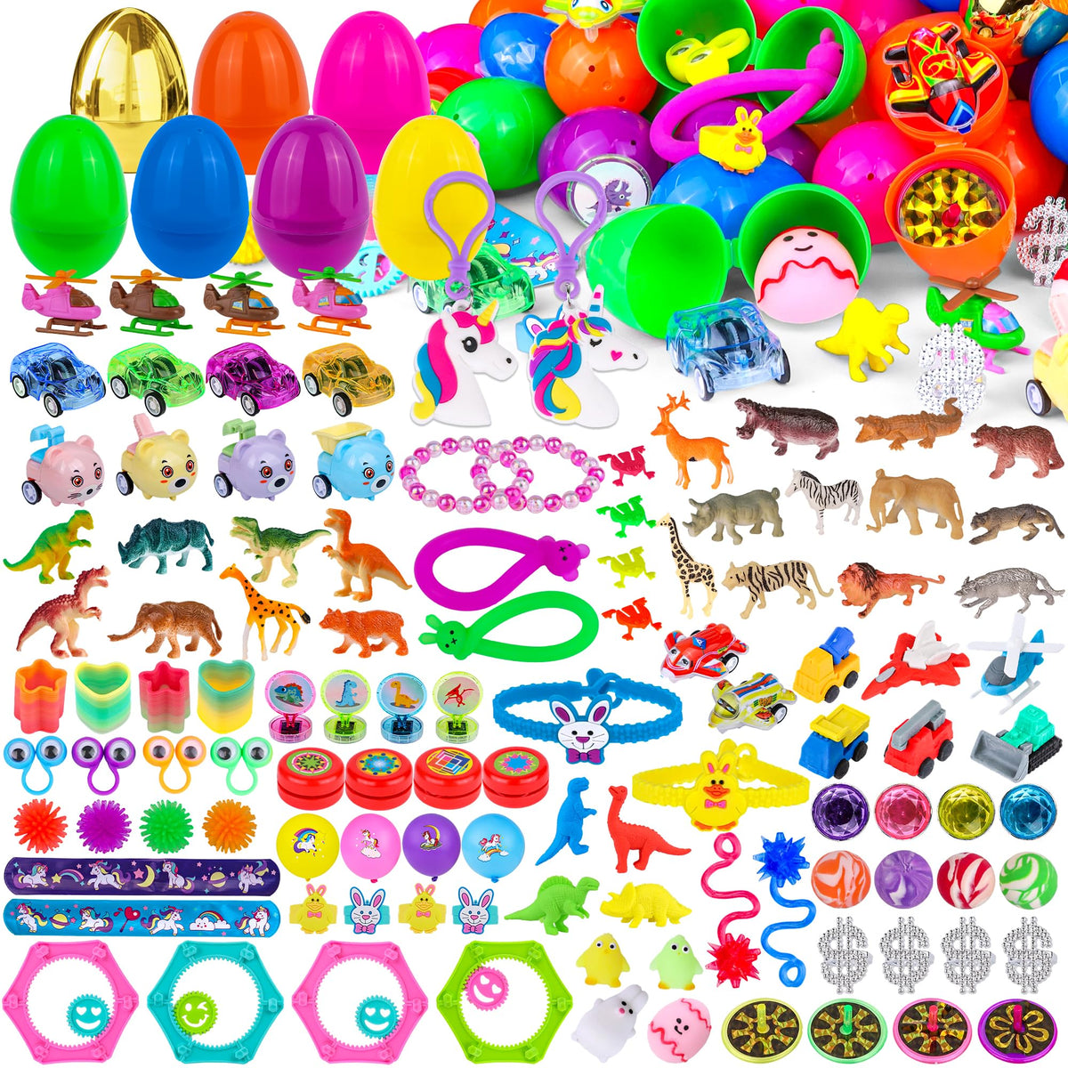 NAWITDA Surprise Golden Eggs pack cover showcases vibrant colors for festive Easter hunts and joyful finds