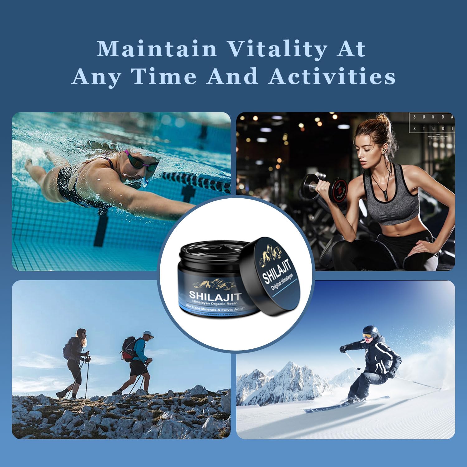 Naypiny Himalayan Shilajit Resin mineral-rich close-up showcases 85+ trace minerals.
