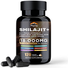 naypiny Shilajit Capsules bottle front showing daily energy support