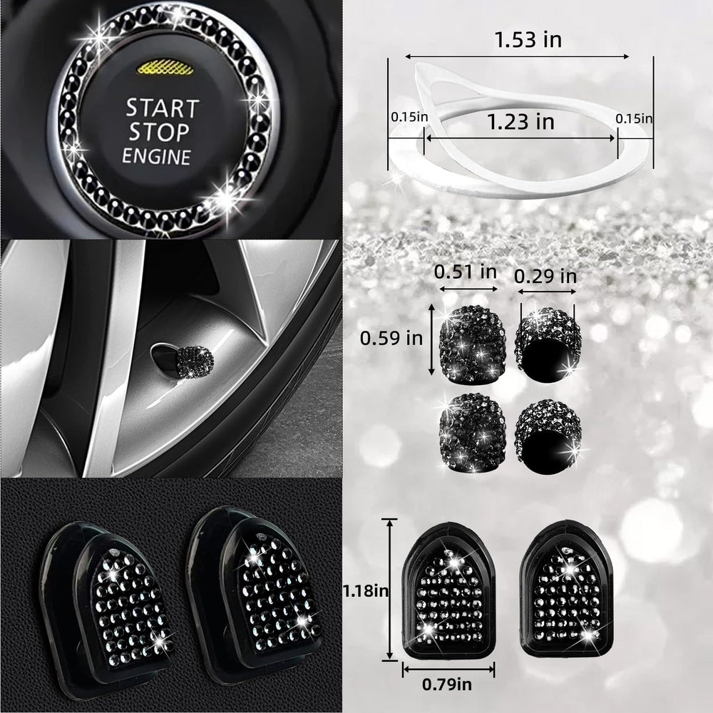 NBTEPEM bling glasses holder keeps sunglasses secure and accessible