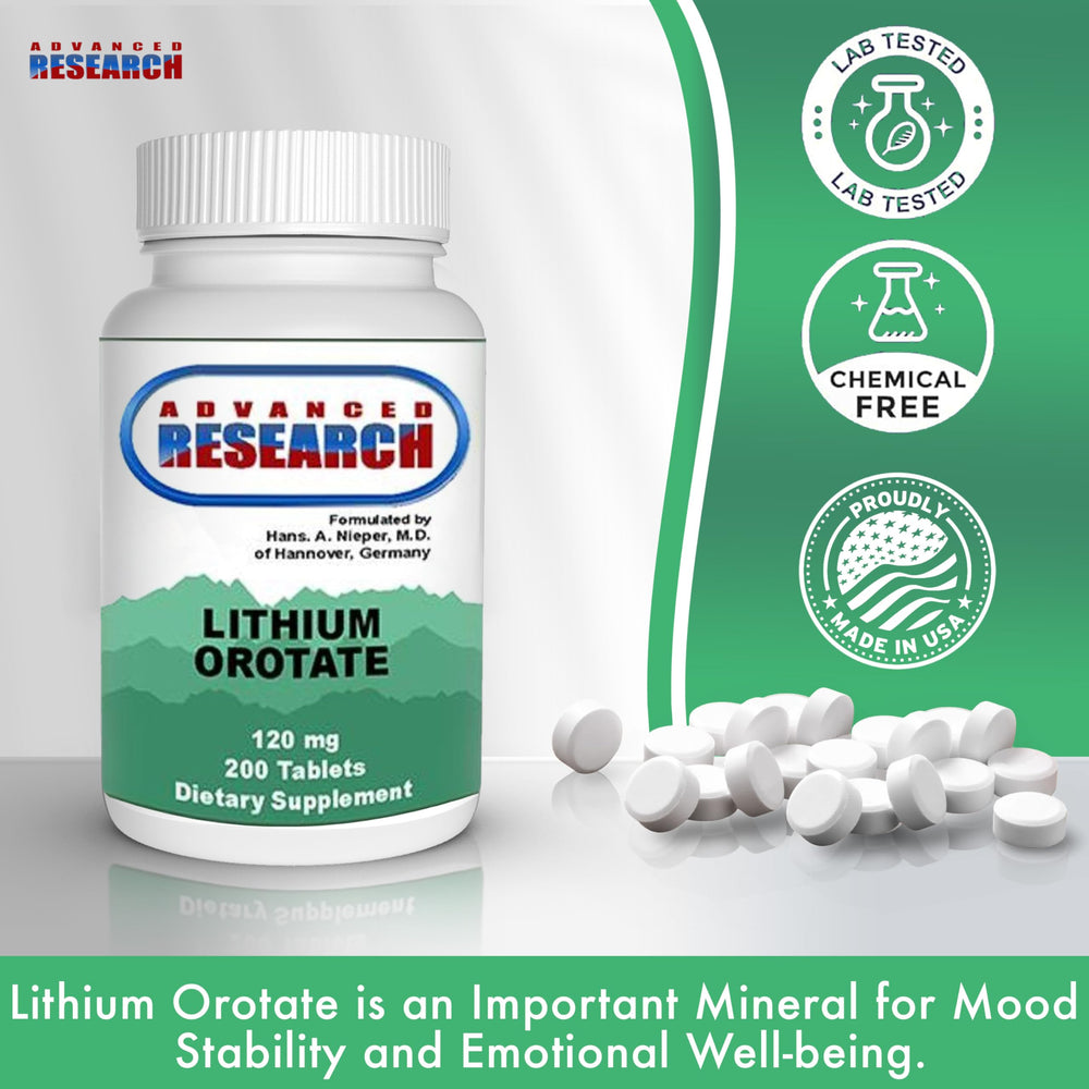 NCI Advanced Research bottle with six-month supply label for long-term use.
