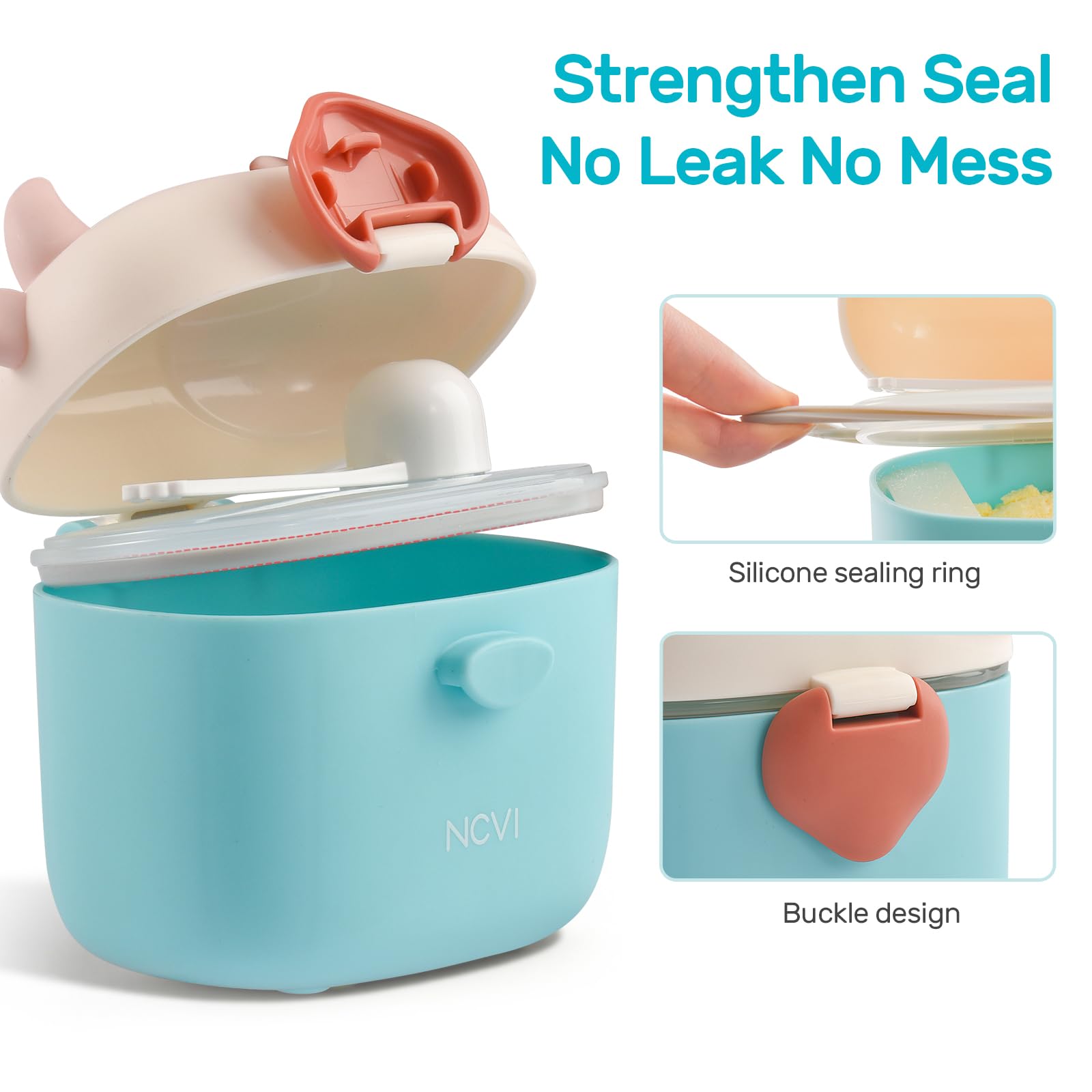 NCVI dispenser in a bag for easy travel and quick access