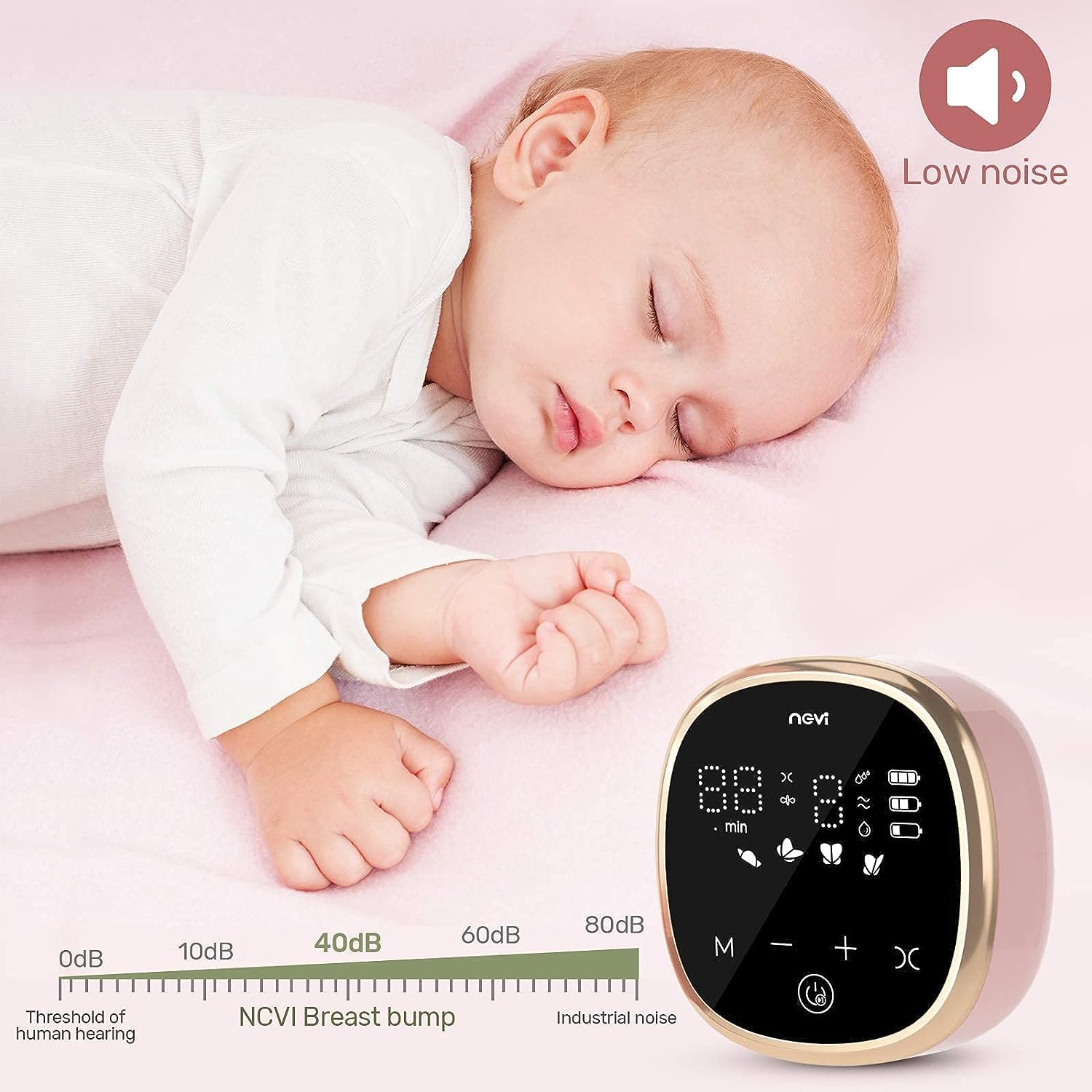 NCVI 8782 portable case image illustrates travel-ready breast pump.