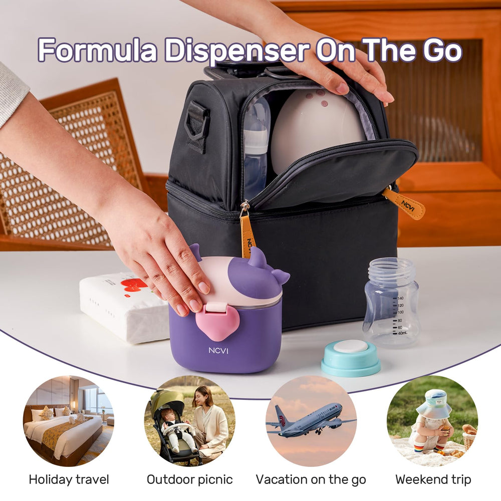 NCVI waterproof seal ensures freshness and prevents spills on the go.