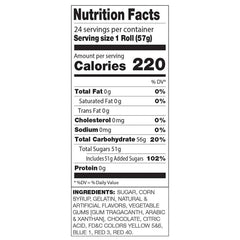 Assorted Necco Wafers flavors on rolls, perfect for tasting party favors