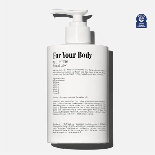 Nécessaire body lotion fast-absorbing texture provides light, non-greasy hydration.