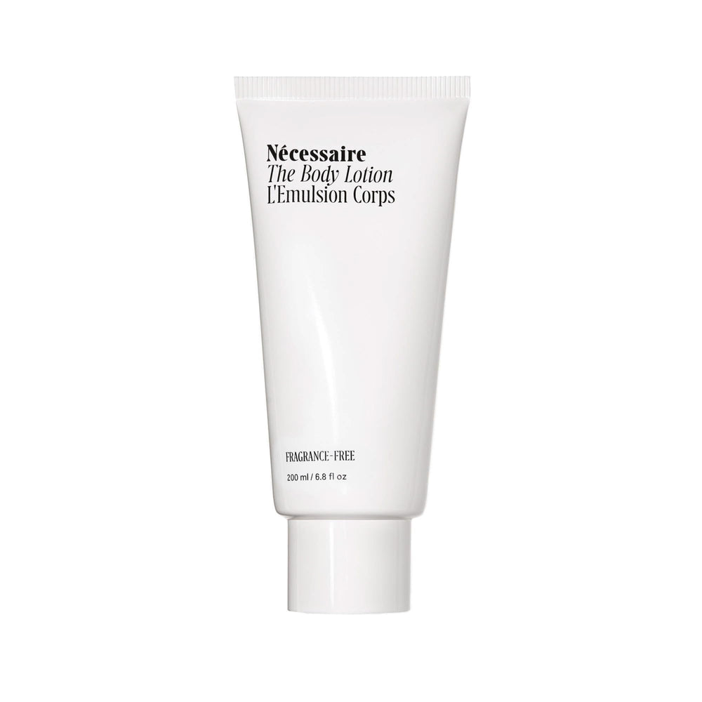 Nécessaire fragrance-free body lotion bottle ideal for sensitive skin daily use