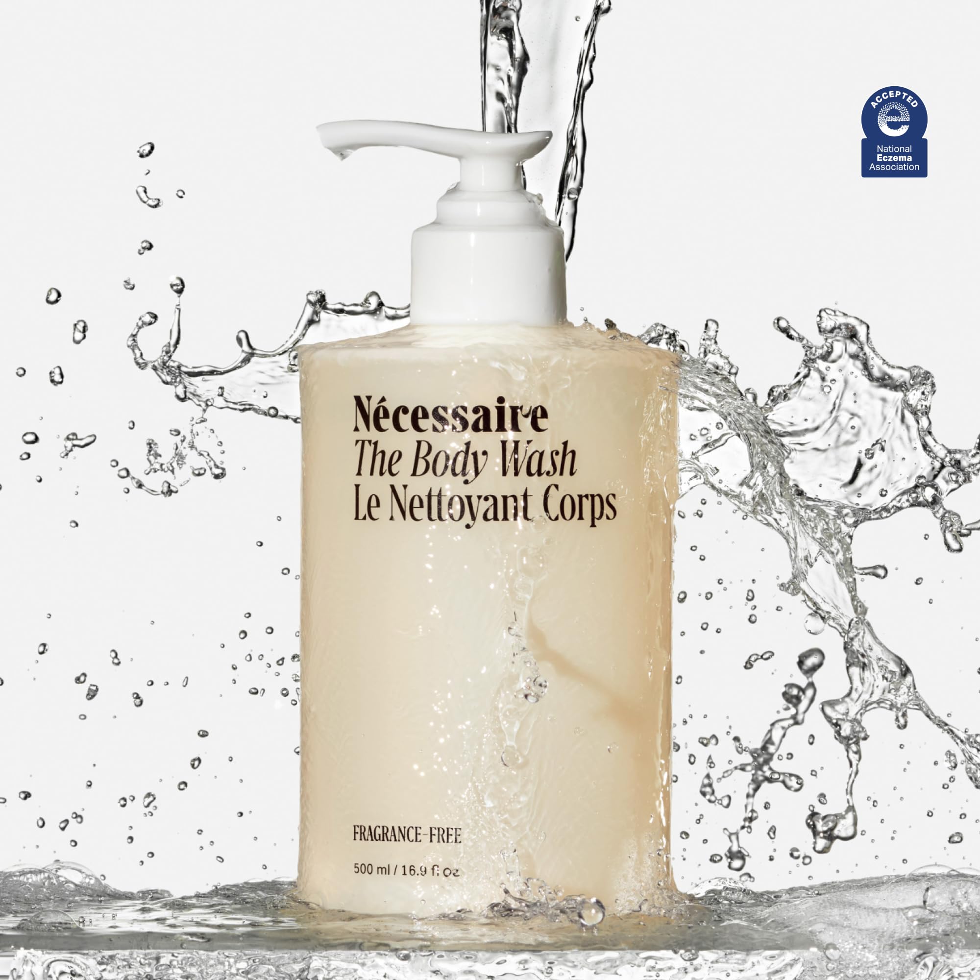 Nécessaire barrier-complex closeup with ceramides and niacinamide supports skin barrier.