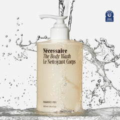 Nécessaire barrier-complex closeup with ceramides and niacinamide supports skin barrier.