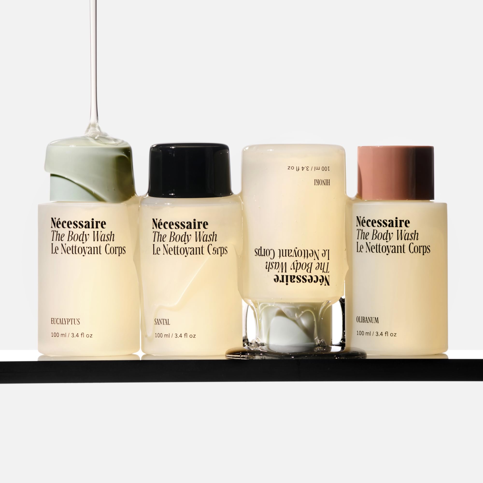 Nécessaire body wash discovery collection packaging box with sustainable materials
