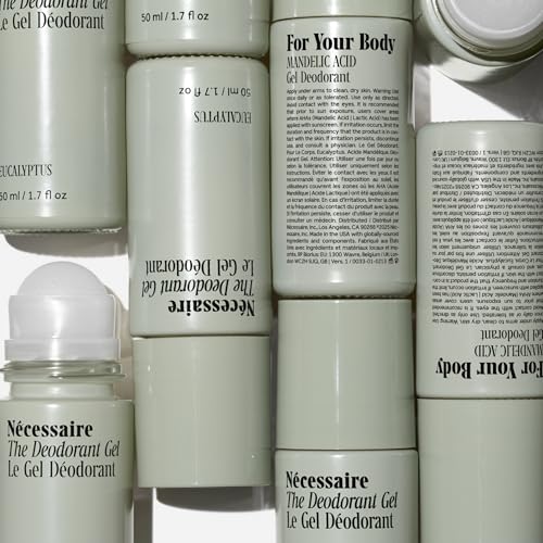 Nécessaire deodorant gel eucalyptus size-1-7oz emphasizes travel-friendly bottle