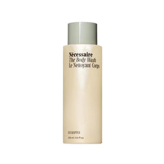 Nécessaire Eucalyptus body wash bottle offers a gentle daily cleanse.