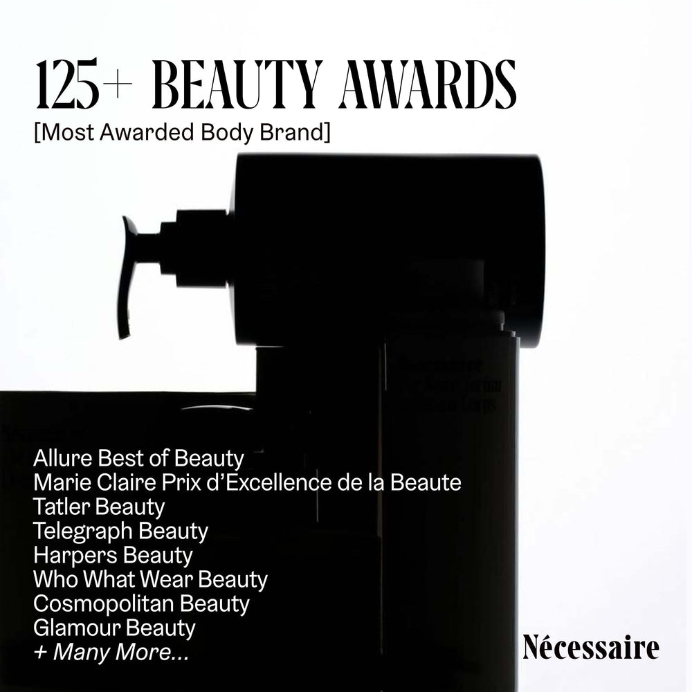 Nécessaire Hair Duo brand logo on product packaging.
