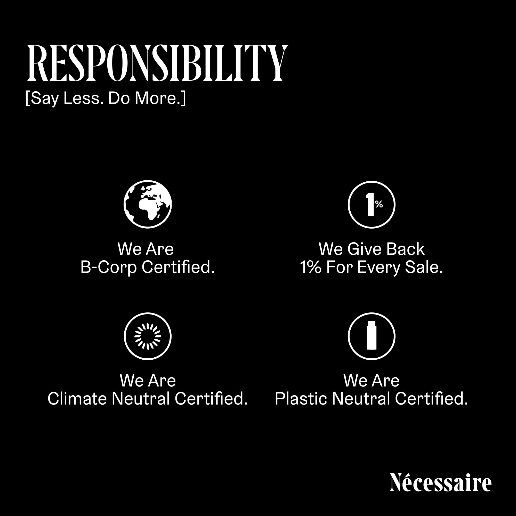 Nécessaire Olibanum dermatologist-stamp signals skin-friendly testing and reliability.