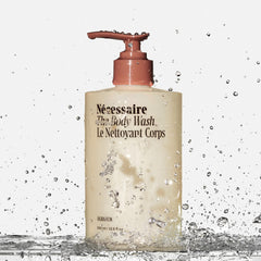 Nécessaire Olibanum soft-lather close-up highlights fragrance notes of olibanum and vanilla.