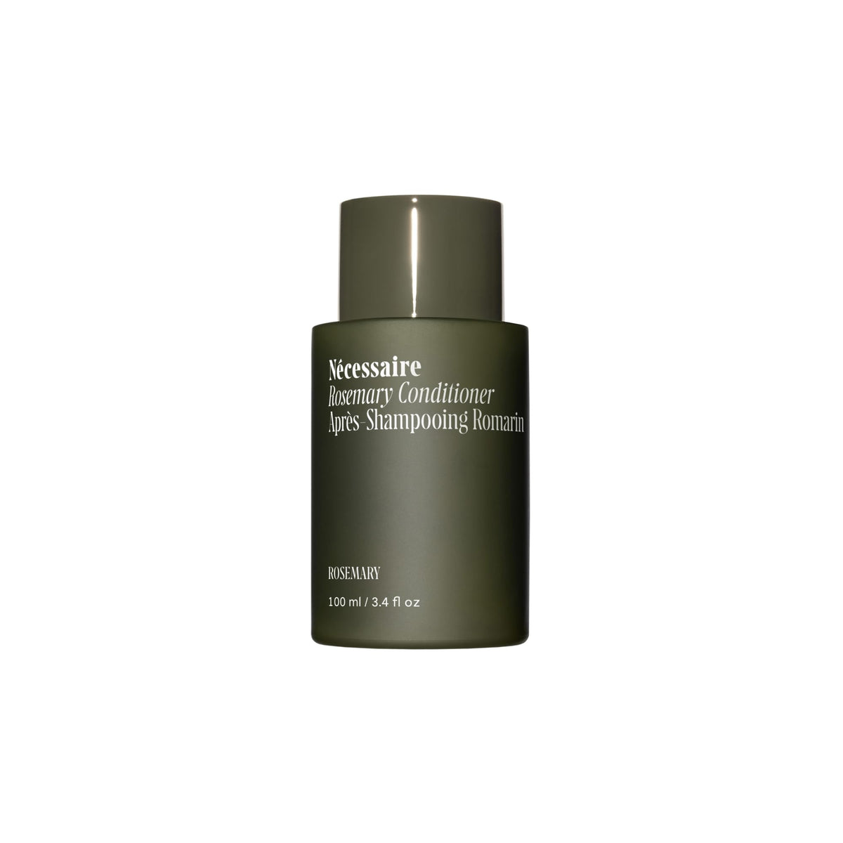 Nécessaire Rosemary Conditioner bottle front highlights lightweight strengthening formula.