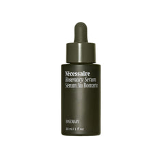 Nécessaire Rosemary Serum bottle front promotes a denser, fuller-looking appearance