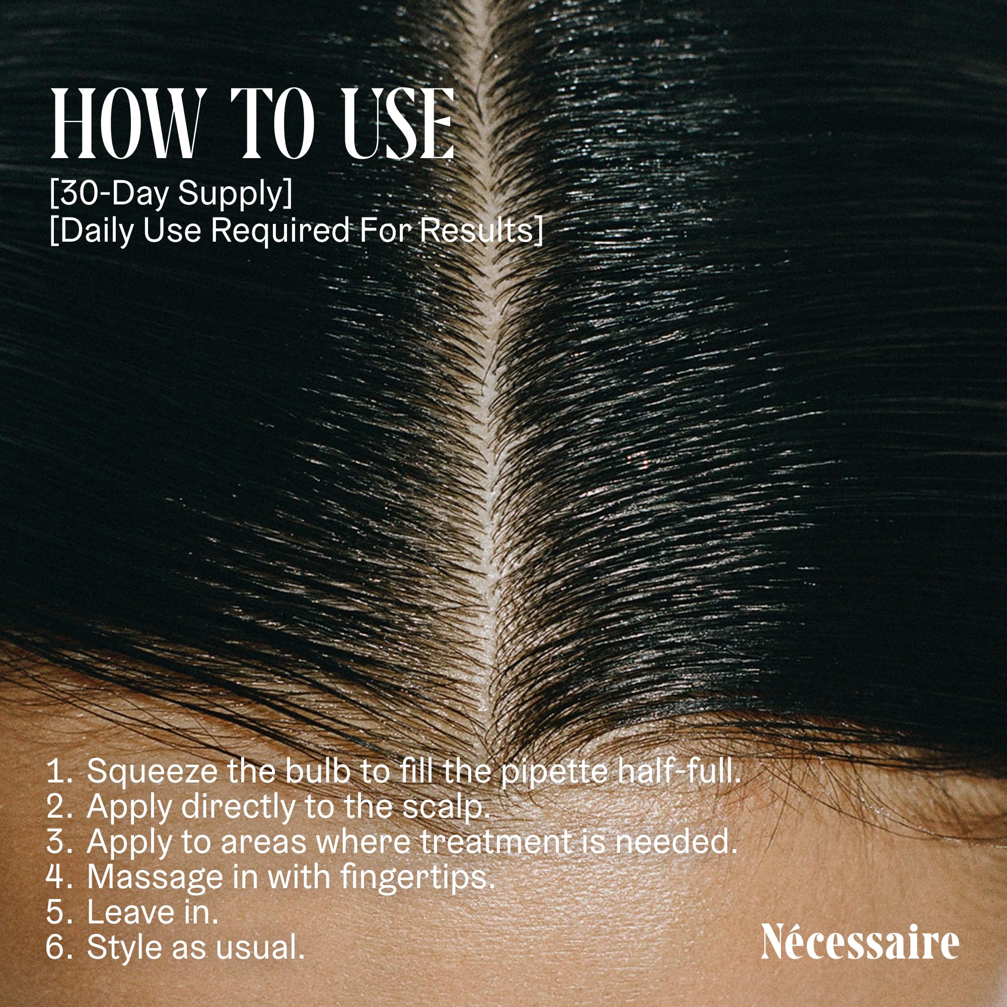 Nécessaire Rosemary Serum plant proteins ceramides suggest scalp nourishment