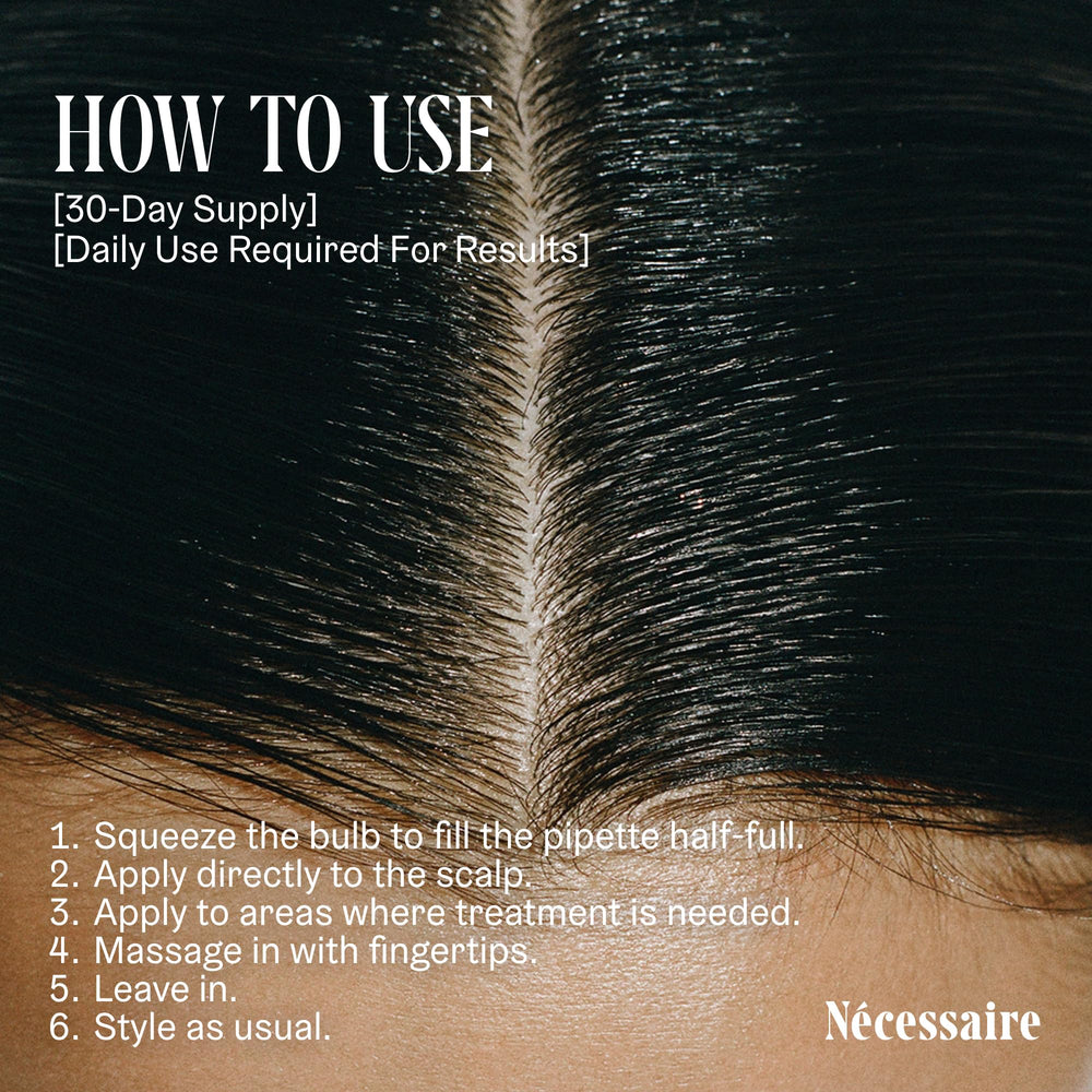 Nécessaire Rosemary Serum plant proteins ceramides suggest scalp nourishment