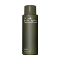Nécessaire Rosemary Shampoo bottle showcasing a sulfate-free, color-safe cleanse.