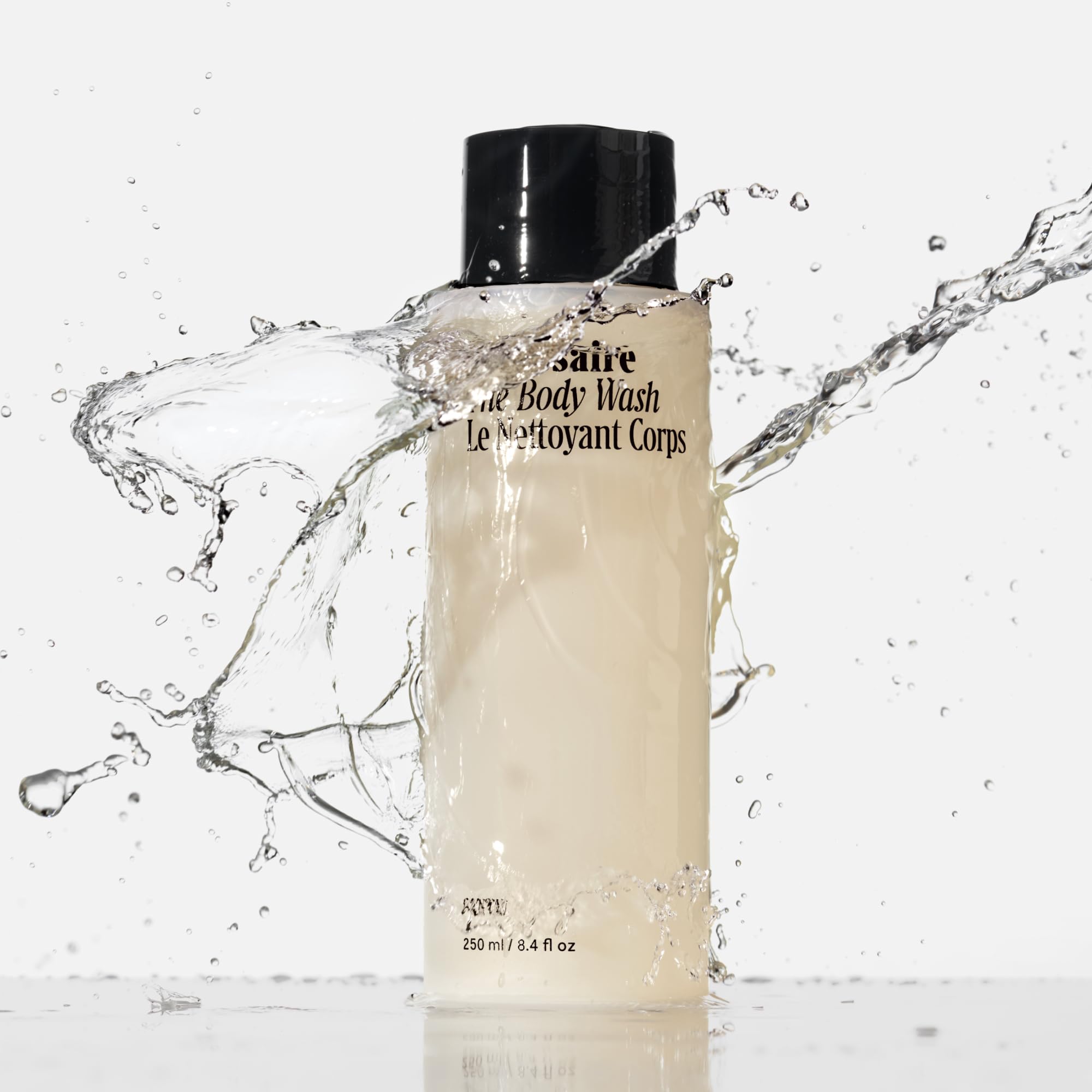 Nécessaire Santal foam-lather demonstrates rich, gentle cleansing.