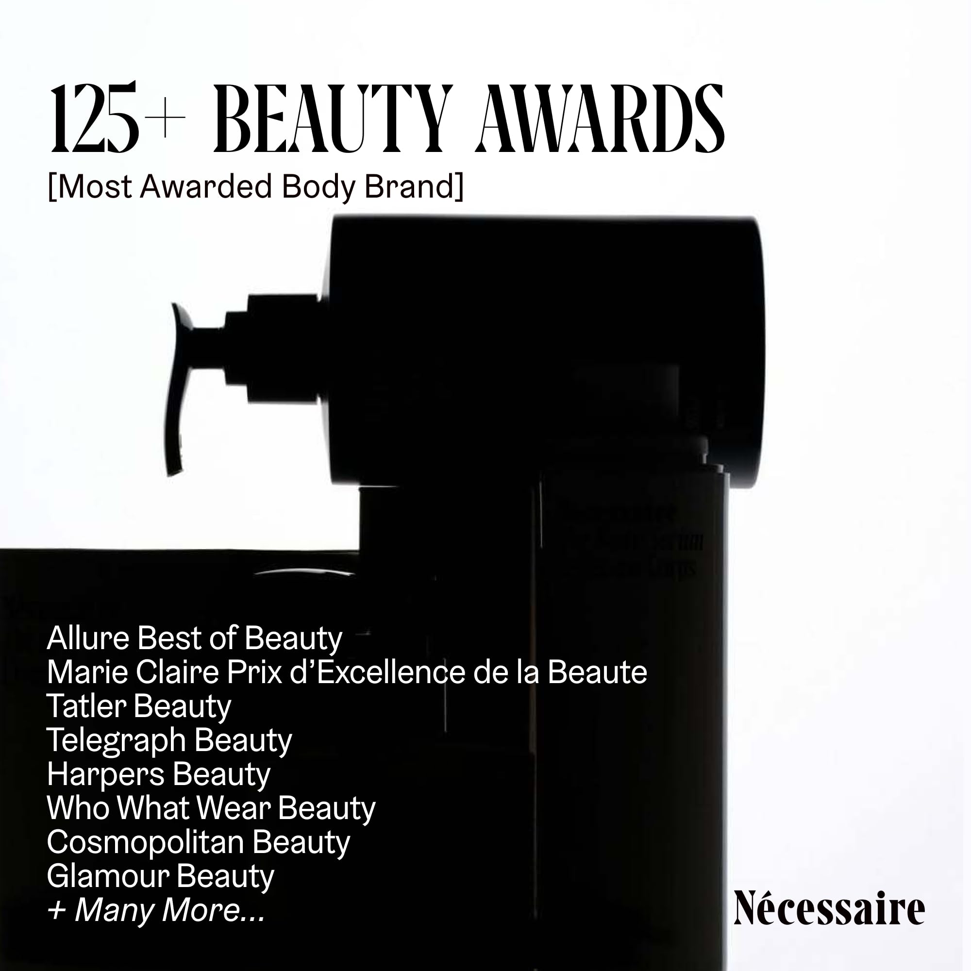 Nécessaire Santal packaging box showcases brand identity and eco-conscious design