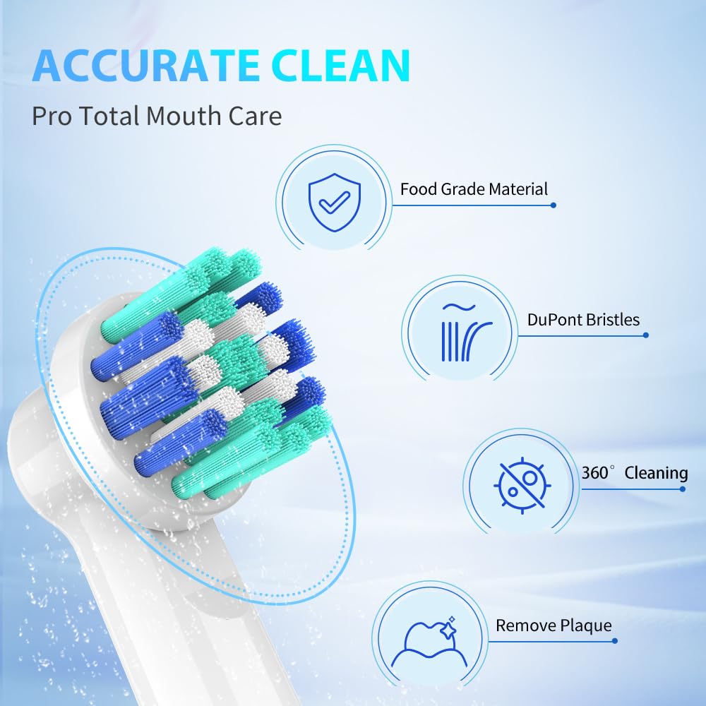NEDIFON soft bristles provide comfortable brushing with durable performance.