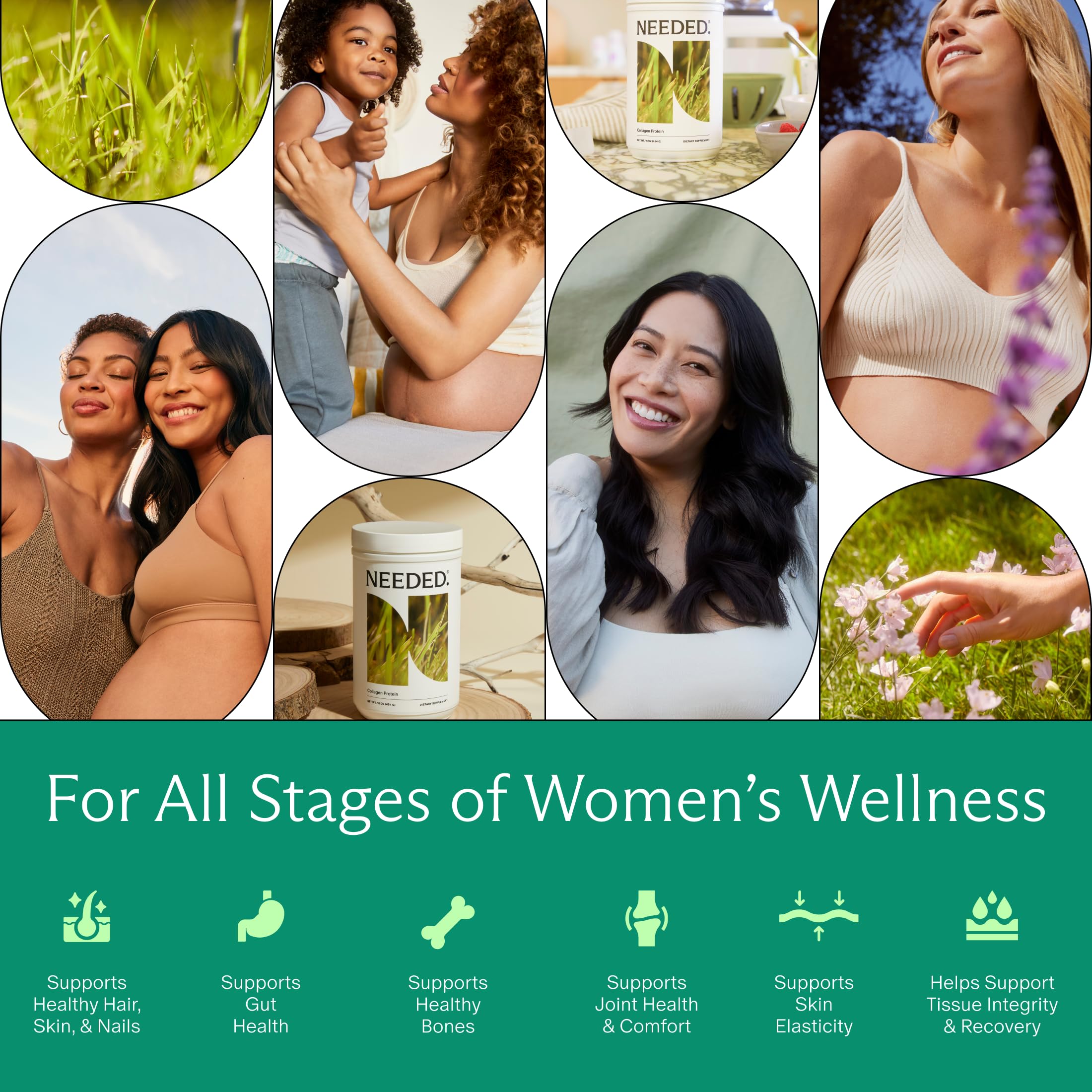 US-certified facility label indicating quality manufacturing for Needed prenatal vitamins.