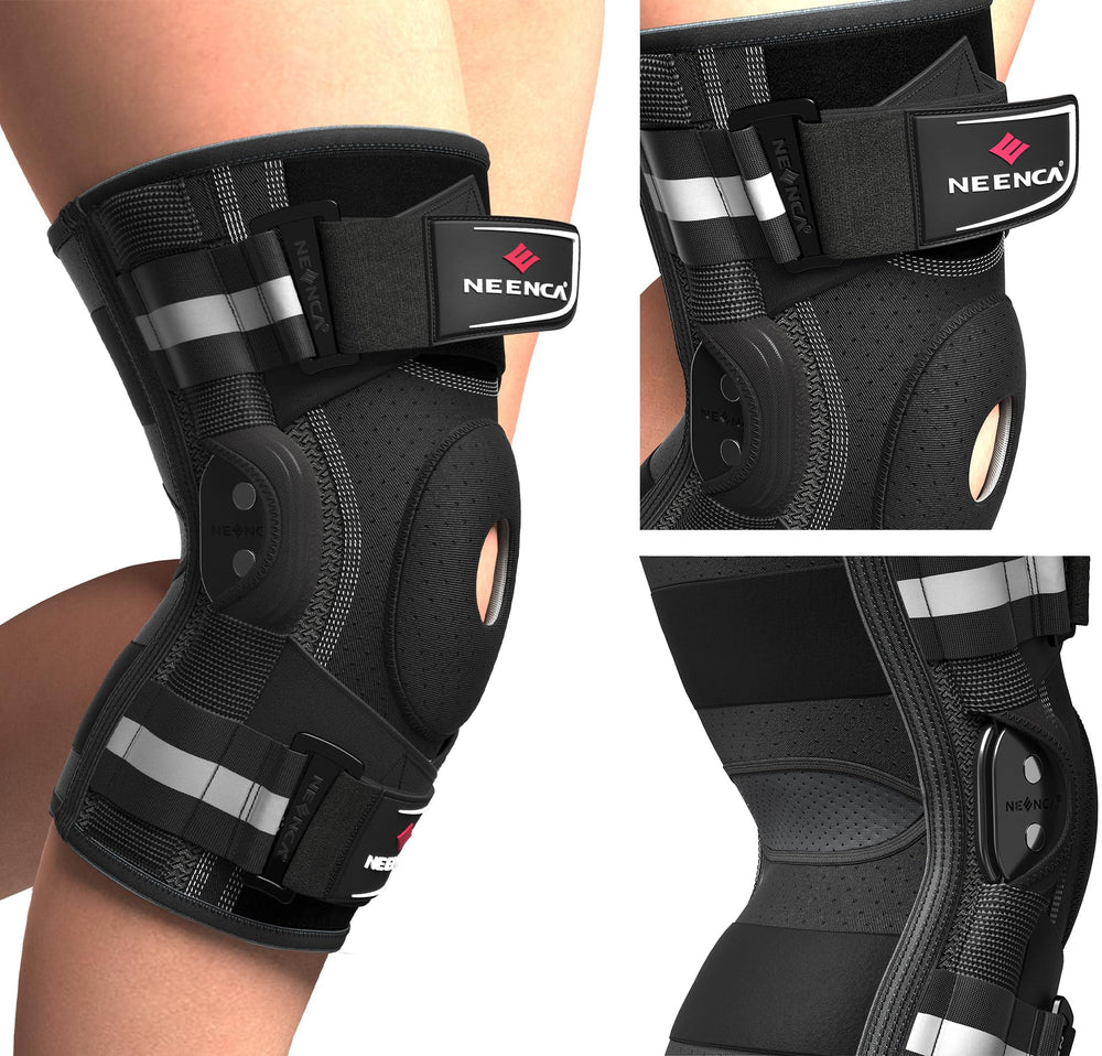 Removable side stabilizers on NEENCA knee brace enhance joint stability