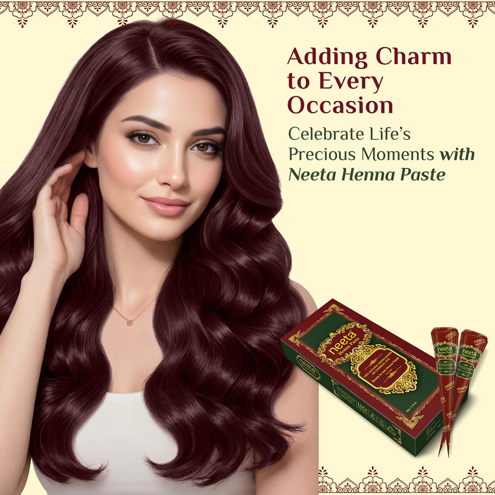 Neeta paste cones easy application without mess