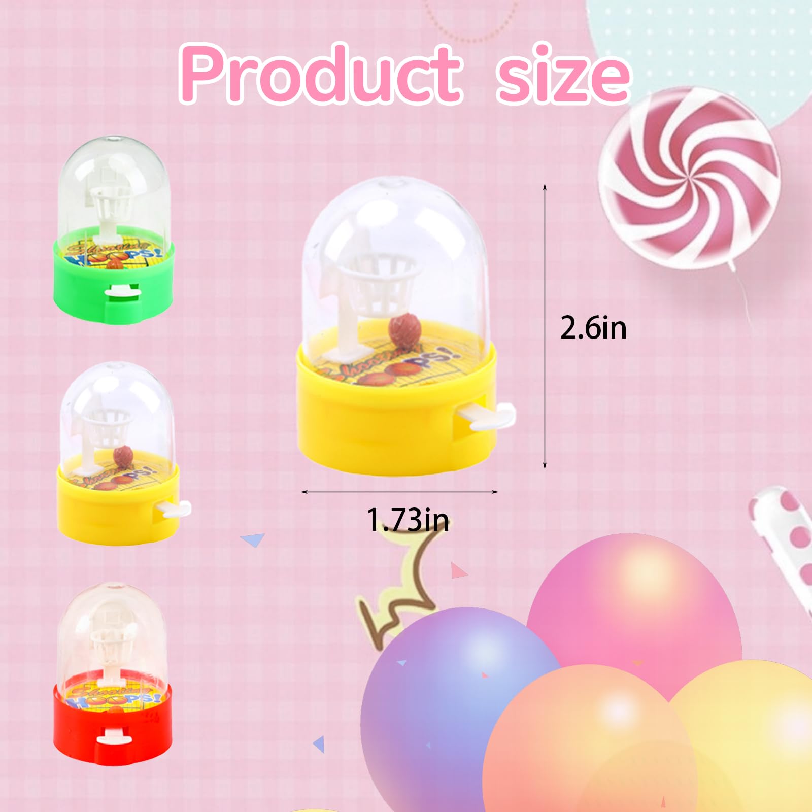 NEEW mini finger basketball game with fence design, ideal for classroom rewards