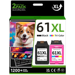 Neiber 61XL black ink cartridge for crisp document printing